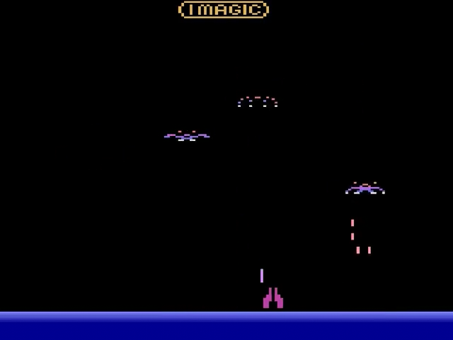 Demon Attack title screen for Atari 2600